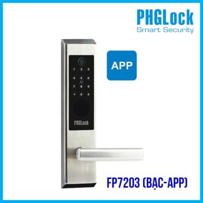 Khóa điện tử cho văn phòng PHGLOCK FP7203 (Bạc-App)